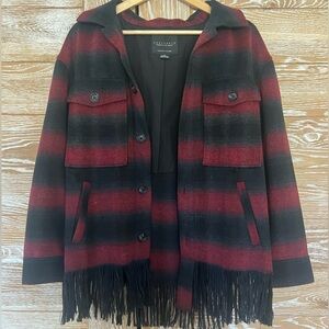 Burgundy/Black XS Sanctuary Jacket